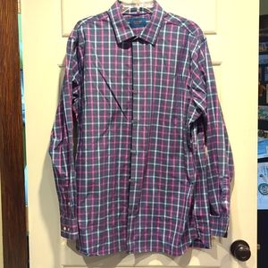 Men's No-Iron stretch button down shirt